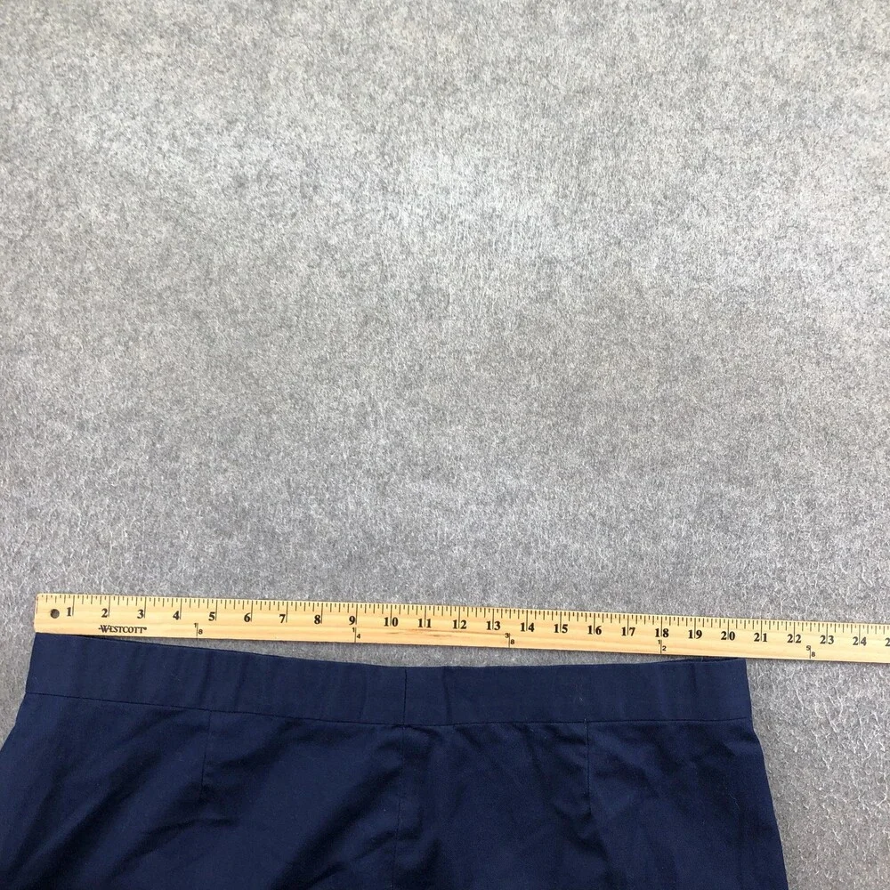 Adidas Shorts Mens 42 Blue Chino Flat Front 4 Inseam Casual Summer Sports